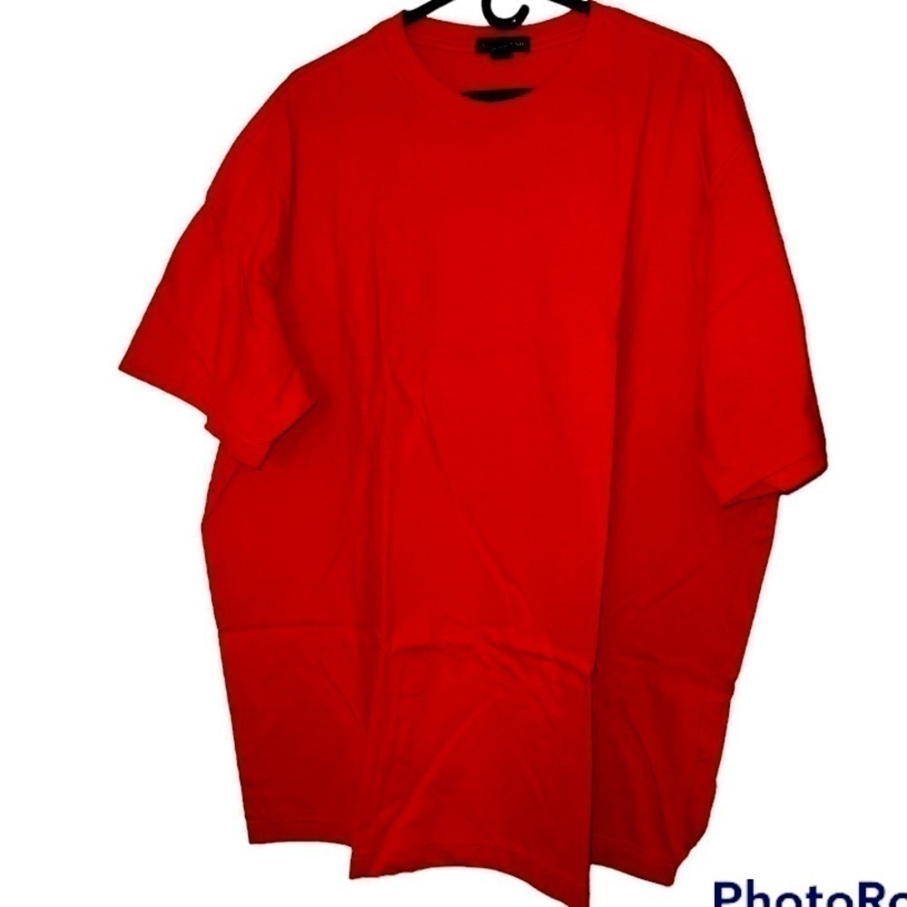 Lands’ End orange Tee, NWOT, all cotton, XXL.